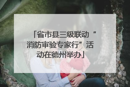 省市县三级联动“消防审验专家行”活动在德州举办