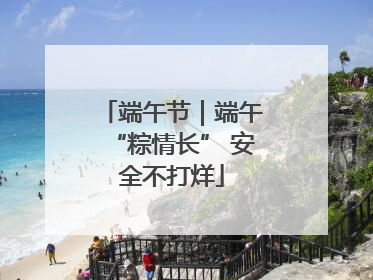 端午节｜端午“粽情长” 安全不打烊
