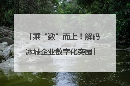乘“数”而上！解码冰城企业数字化突围