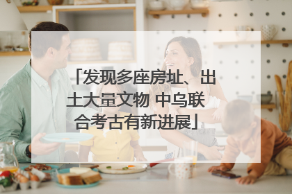发现多座房址、出土大量文物 中乌联合考古有新进展