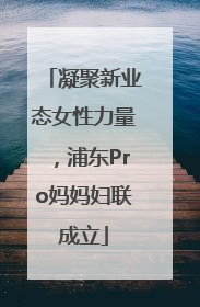 凝聚新业态女性力量，浦东Pro妈妈妇联成立
