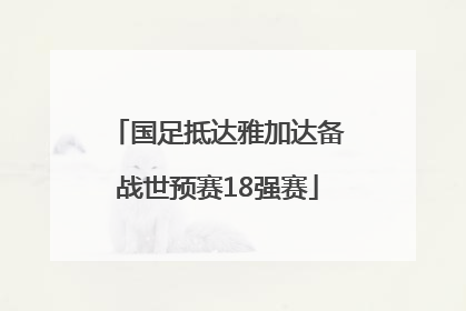 国足抵达雅加达备战世预赛18强赛