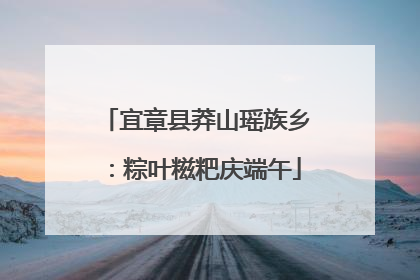 宜章县莽山瑶族乡：粽叶糍粑庆端午