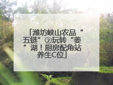 潍坊峡山农品“五链”②玩转“姜”湖！厨房配角站养生C位