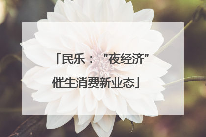 民乐：“夜经济”催生消费新业态