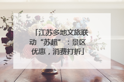 江苏多地文旅联动“苏超”：景区优惠，消费打折