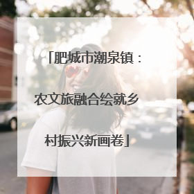 肥城市潮泉镇：农文旅融合绘就乡村振兴新画卷