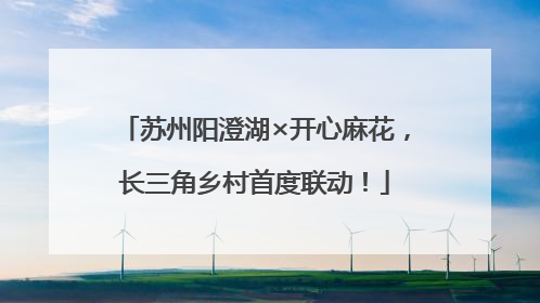 苏州阳澄湖×开心麻花，长三角乡村首度联动！