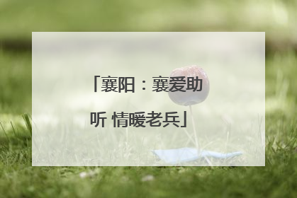 襄阳：襄爱助听 情暖老兵