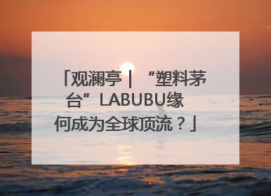 观澜亭｜“塑料茅台”LABUBU缘何成为全球顶流？