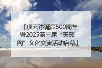项元汴诞辰500周年暨2025第三届“天籁阁”文化交流活动启幕