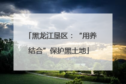 黑龙江垦区：“用养结合”保护黑土地
