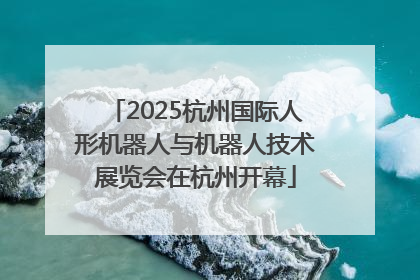 2025杭州国际人形机器人与机器人技术展览会在杭州开幕