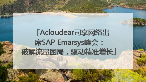Acloudear司享网络出席SAP Emarsys峰会：破解流量困局，驱动精准增长